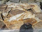 Kamień gnejs złoto-platynowy